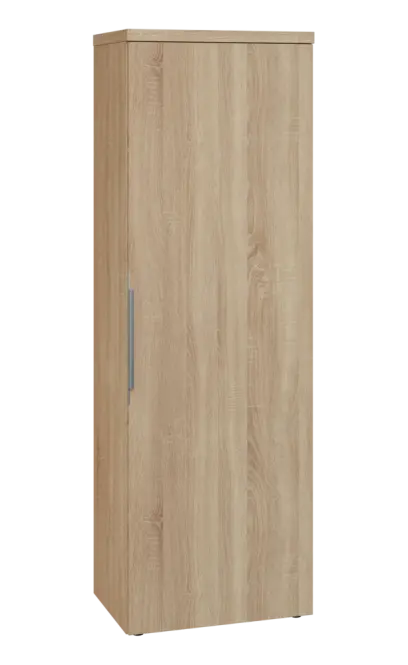 SISR 5 - 61 šatní skříň, 1-dveřová, výsuvné ramínko, pravá, 1820x600x400, dub bardolino SISR 5 - 61 šatní skříň, 1-dveřová, výsuvné ramínko, pravá, 1820x600x400, dub bardolino